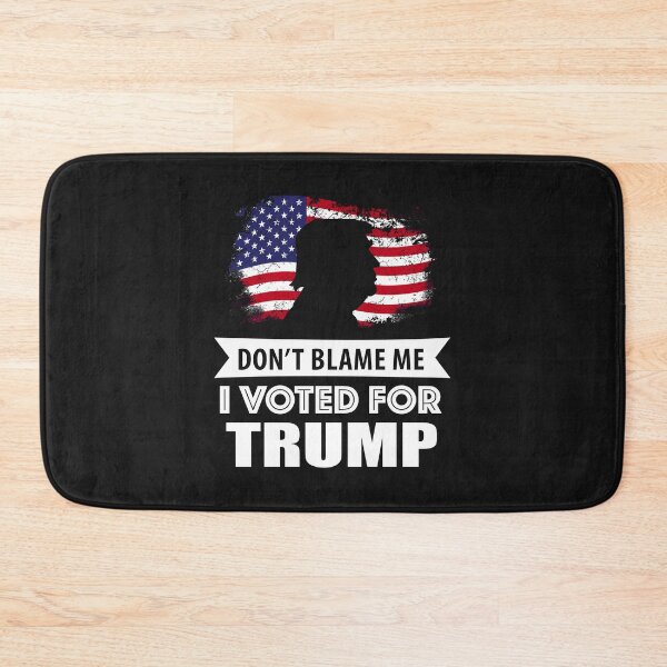 Item preview, Don't Blame Me I Voted For Trump USA American Flag Vintage T-Shirt-Recovered designed and sold by Lukifo-Proper.