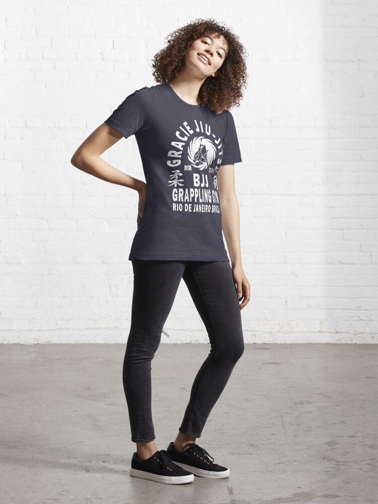 Alternate view of Gracie Jiu Jitsu Essential T-Shirt