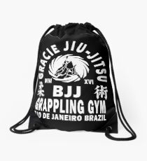 Gracie Jiu Jitsu Drawstring Bag