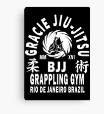 Gracie Jiu Jitsu Leinwanddruck
