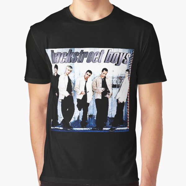 backstreet boys azul Camiseta gráfica