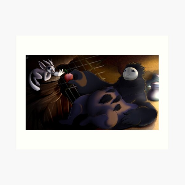 Ori and the Blind Forest- A Day in Paradise Art Print
