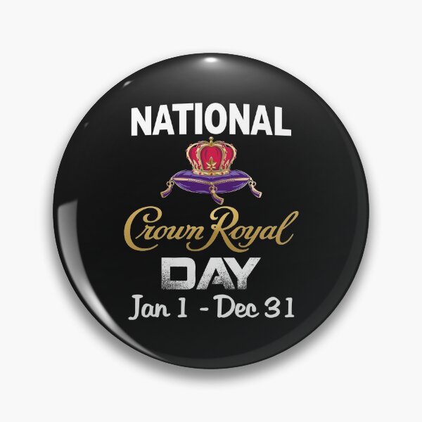 Item preview, National Crown Royal day Jan 1 Dec 31 crown shirt designed and sold by Lukifo-Proper.
