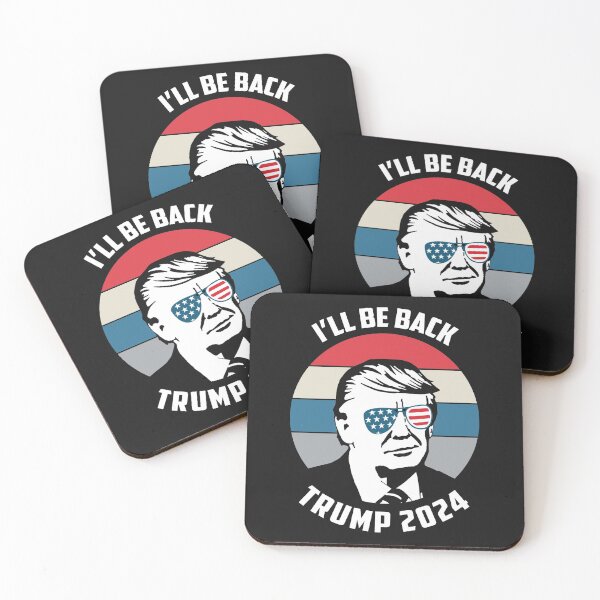 Item preview, President Donald Trump 2024 I'll Be Back Vintage Pro Trump Tee Gifts designed and sold by Lukifo-Proper.