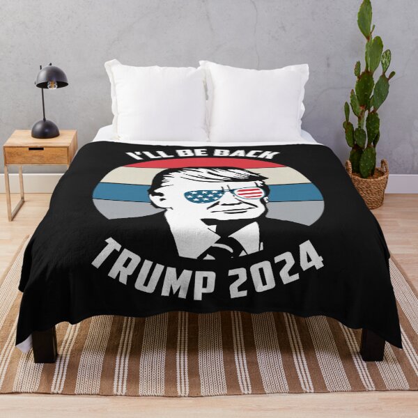 Item preview, President Donald Trump 2024 I'll Be Back Vintage Pro Trump Tee Gifts designed and sold by Lukifo-Proper.