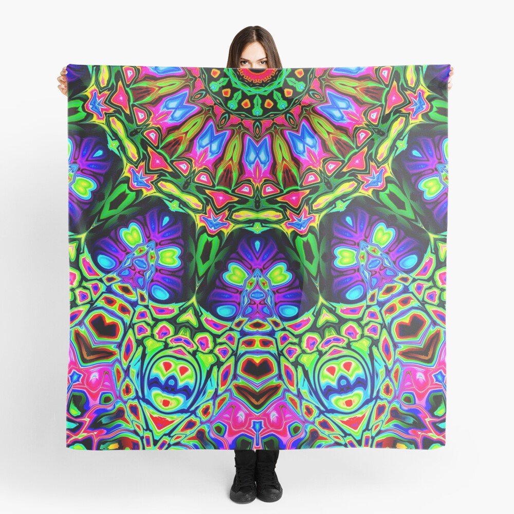 Abstract Decorative Pattern Scarf