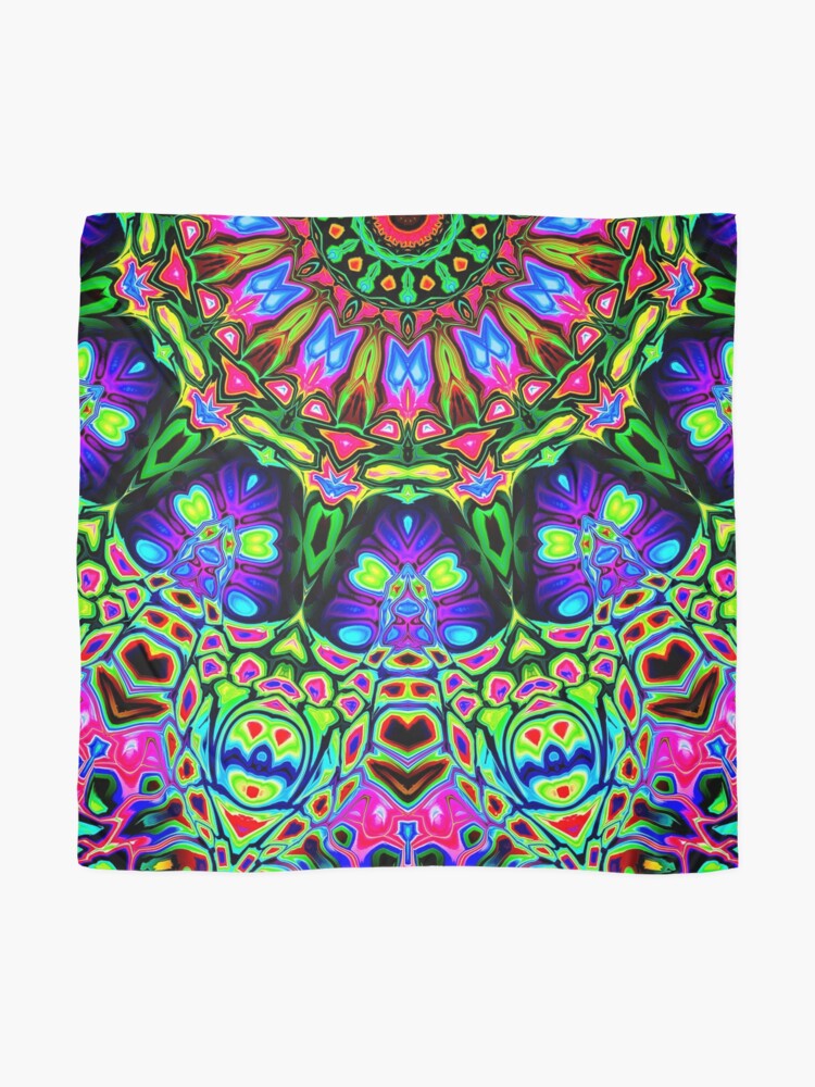 Alternate view of Abstract Decorative Pattern Scarf
