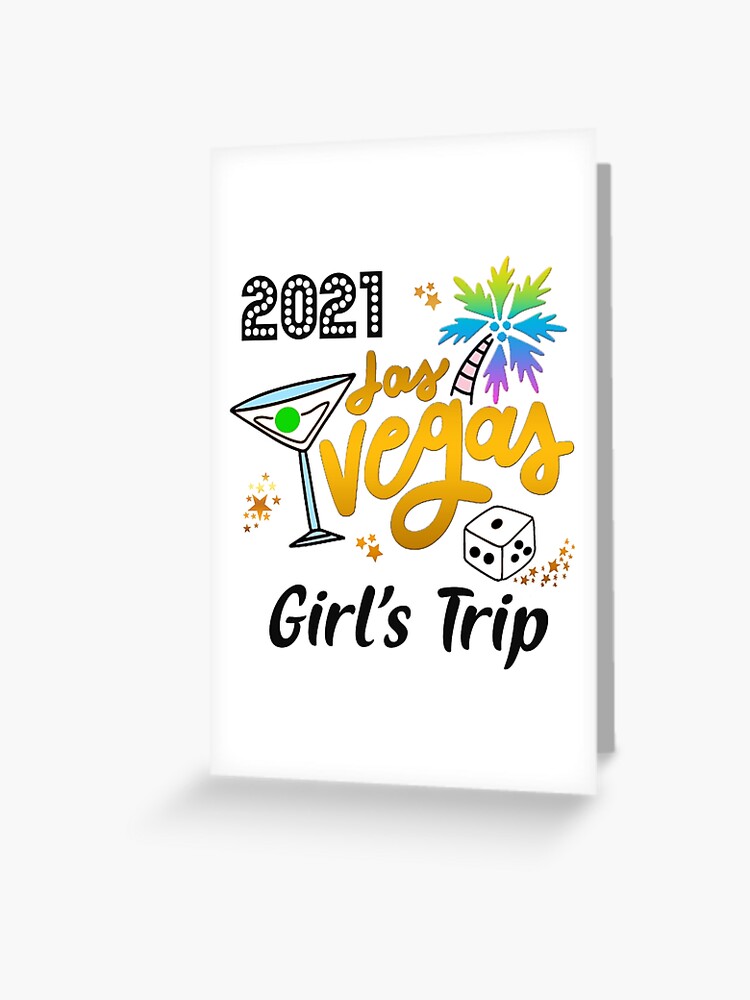 Las Vegas Girl's Trip Matching Gifts | Greeting Card