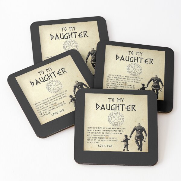 Item preview, To My Daughter From Viking Dad - Gift For Viking Daughter Love designed and sold by Lukifo-Proper.