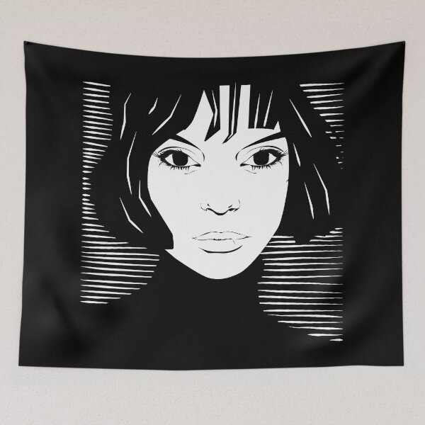 Item preview, Gothic girl face. designed and sold by emphatic.