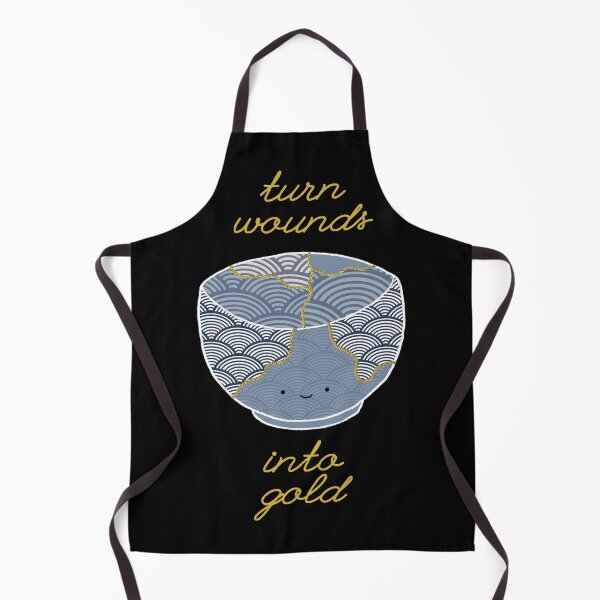 Item preview, Cute Kintsugi Turn Wounds Into Gold designed and sold by bittergodart.