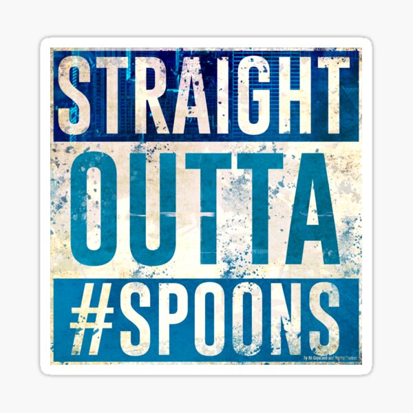 Item preview, Straight Outta Spoons designed and sold by digitalcoeliac.