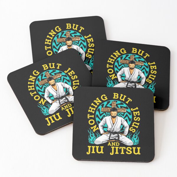 Item preview, Nothing But Jesus And Jiu Jitsu MMA Jiu-Jitsu designed and sold by perfectpresents.
