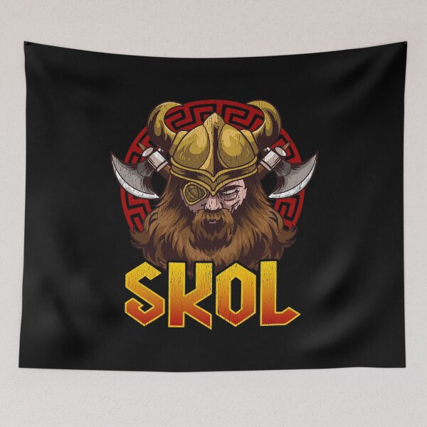 Item preview, Skol Viking Beer Norse Mythology Warrior Drinking designed and sold by perfectpresents.