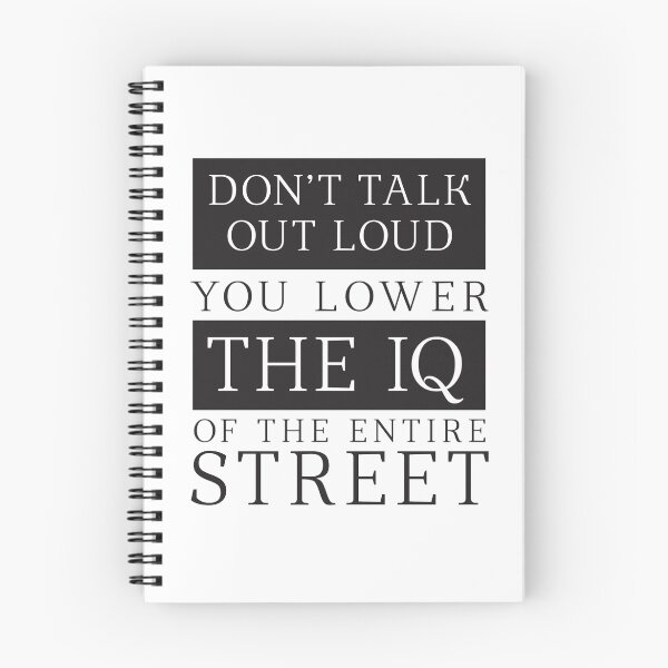 Item preview, Don't Talk Out Loud Sherlock Holmes Design designed and sold by Julesxander.