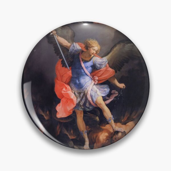 Item preview, St Michael Archangel Angel Catholic Saint Devotion designed and sold by hispanicworld.