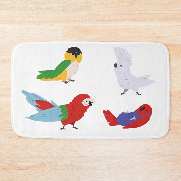 Item preview, Cute Greenwing Macaw, Caique, Umbrella Cockatoo, Eclectus designed and sold by Alice Cheng.