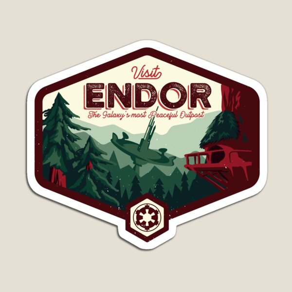 The Most Peaceful Outpost Magnet