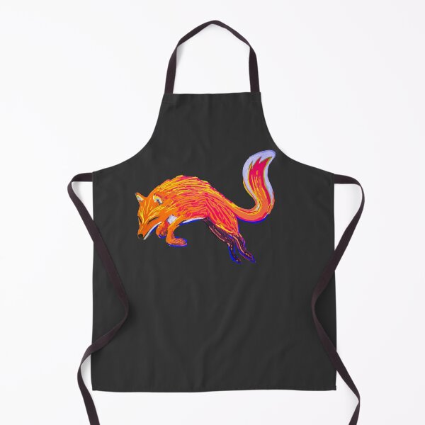 Item preview, Fox Jumping Paint Marker Illustration Energetic designed and sold by friendly-fox.