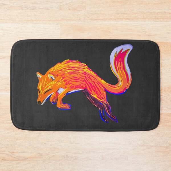 Item preview, Fox Jumping Paint Marker Illustration Energetic designed and sold by friendly-fox.
