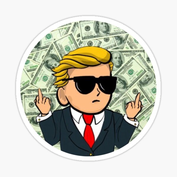 "Wallstreetbets" Sticker by artdesign802 Redbubble