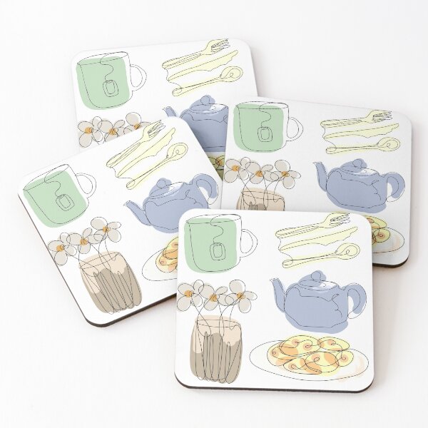 Item preview, Slow Morning Essentials - Colored Version designed and sold by aaalou.