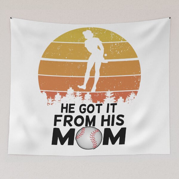 Item preview, HE GOT IT FROM HIS MOM designed and sold by Gamers Hub.