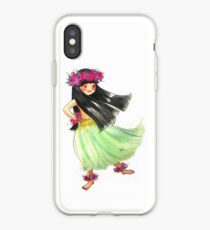 Hula Girl iPhone Case