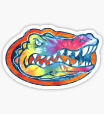 UF Colorful Tie Dye Gator Sticker