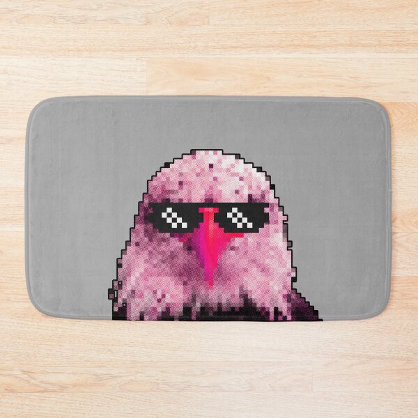 Item preview, Eagle with sunglasses pixel retro bird designed and sold by emm-j.