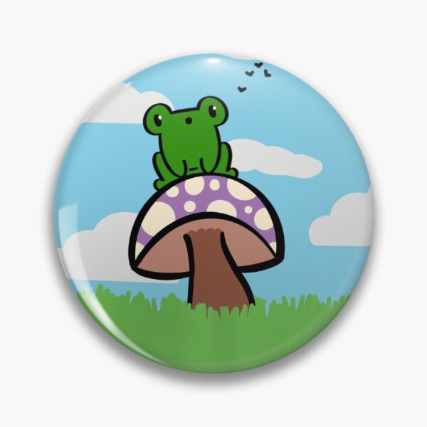 Item preview, Frog in the wild designed and sold by LazyDazySticker.