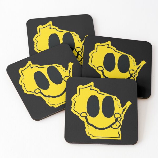 Item preview, Wisconsin Happy Face with tongue sticking out designed and sold by pelagio.