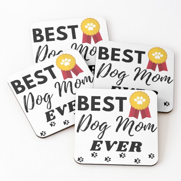 Item preview, Best Dog Mom Ever designed and sold by GiveMePaws.