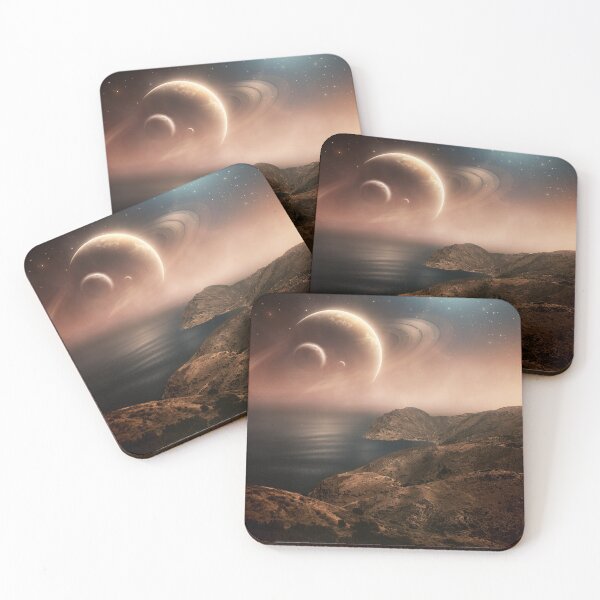 Item preview, Planets Rising Over Ocean designed and sold by NoSpecialShop.