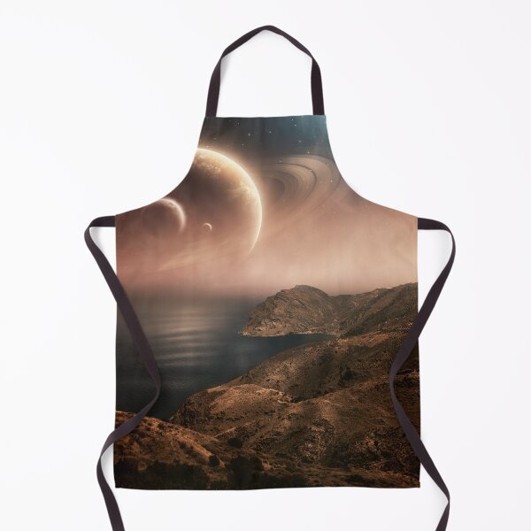 Item preview, Planets Rising Over Ocean designed and sold by NoSpecialShop.