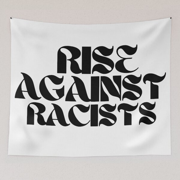 Item preview,  Rise against racists-black lives matter against racism-love for all- racism equality. designed and sold by Rajpramanik.