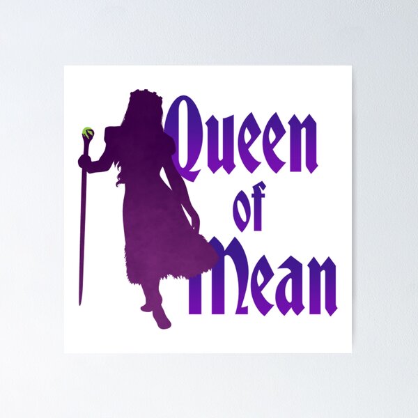 Vista previa del artículo con la obra «Copia de Queen of Mean», diseñado y vendido por LewisVidales.
