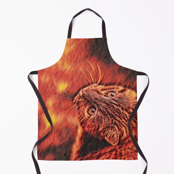 Item preview, GALATHI Baby Cat Look Flames - Cats designed and sold by Galathi Designs.