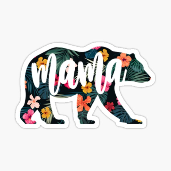 Mama Bear, mommy bear  Sticker