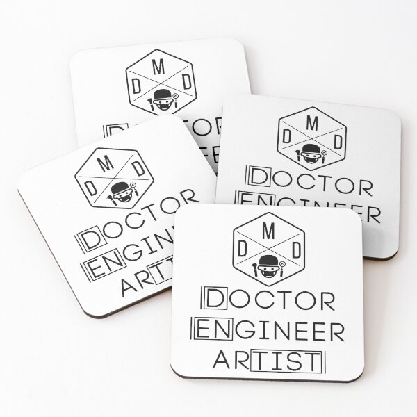 Item preview, Doctor Engineer Artist designed and sold by MakeItTrend.
