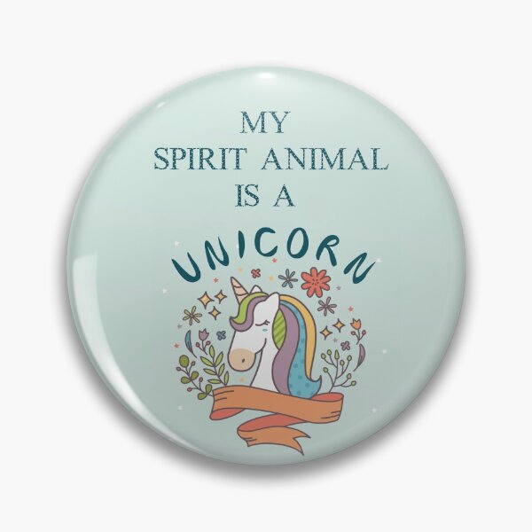 Item preview, My spirit animal is a unicorn designed and sold by della95.