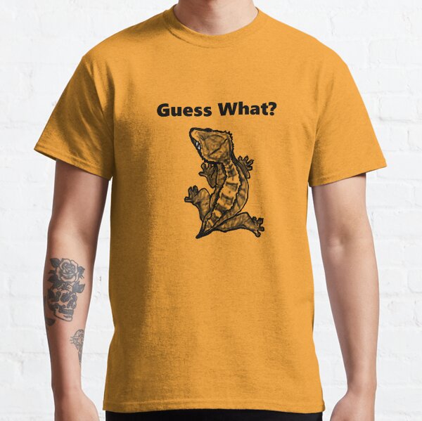 Crested Gecko "Guess What? Frog Butt" Classic T-Shirt