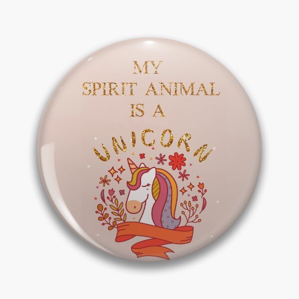 Item preview, My spirit animal is a unicorn Edit designed and sold by della95.