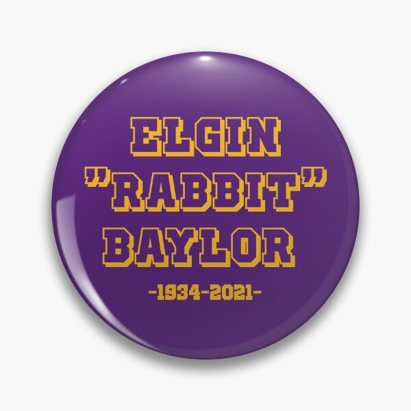 Item preview, Elgin "Rabbit" Baylor Memorial Varsity Print designed and sold by PosterpartyCo.