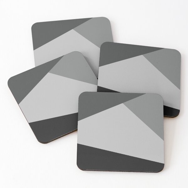 Item preview, Minimal Gray Triangles designed and sold by Little Idiot.