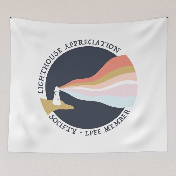 Item preview, Lighthouse Appreciation Society Life Member designed and sold by OK SKETCHY.