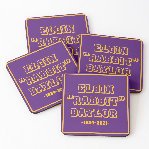 Item preview, Elgin "Rabbit" Baylor Memorial Varsity Print designed and sold by PosterpartyCo.