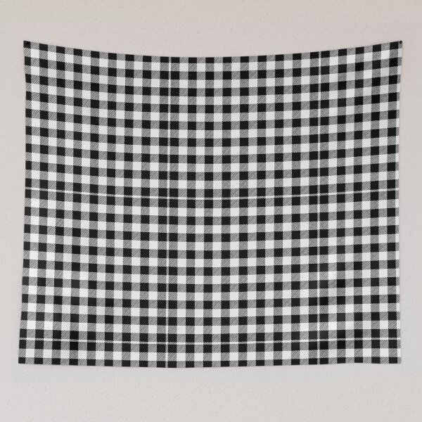 Item preview, Modern Vintage Black and White Gingham designed and sold by Melissa Park.