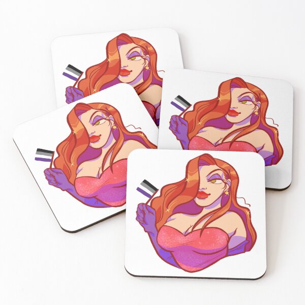 Item preview, jessica rabbit ace flag  designed and sold by harmonylover.