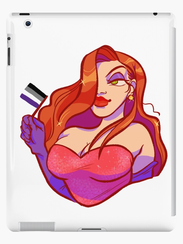 Funda y vinilo para iPad «bandera de jessica rabbit ace» de harmonylover |  Redbubble